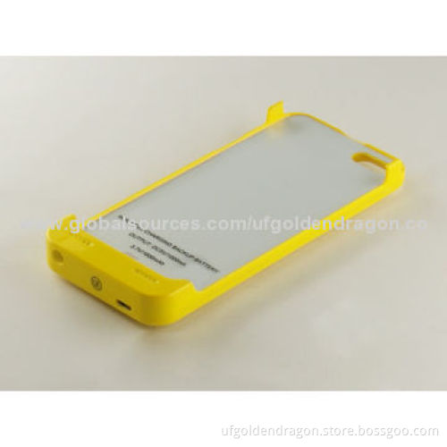 power bank case and QI wireless charger for iPhone 5/5S/5C